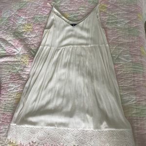 Lulus White Babydoll Dress